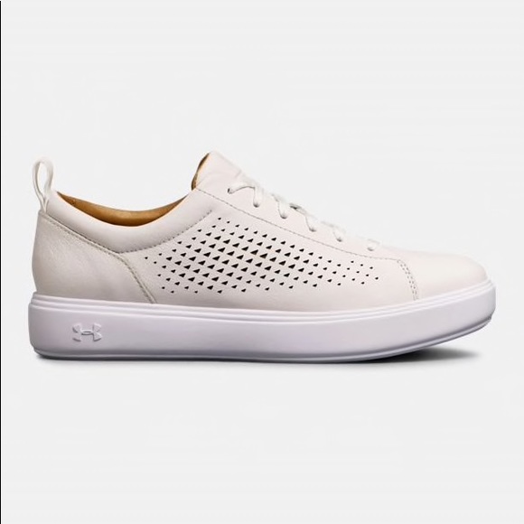 under armour leather sneakers